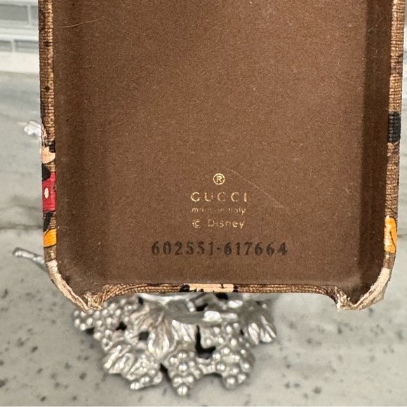 Gucci Mickey Mouse Brown Phone Case - Picture 4 of 6